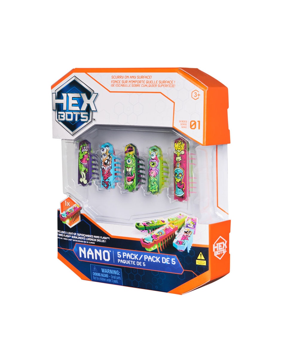 Set de vehículos hex bots 5