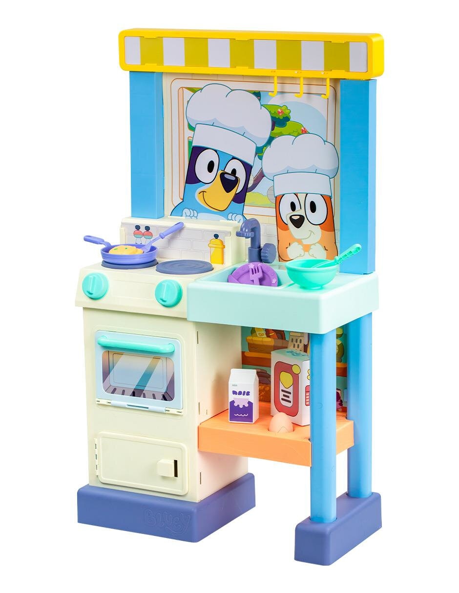 Juego de cocina Chef Bluey Bandai Deluxe Cook and Clean juego