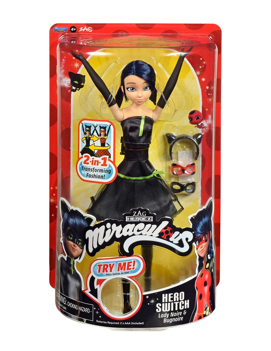 Muñeca fashion Miraculous Ladybug Hero Switch 4