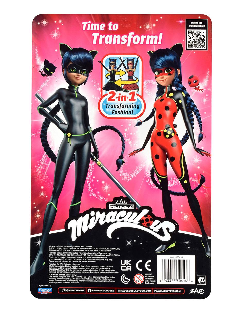 Muñeca fashion Miraculous Ladybug Hero Switch 5