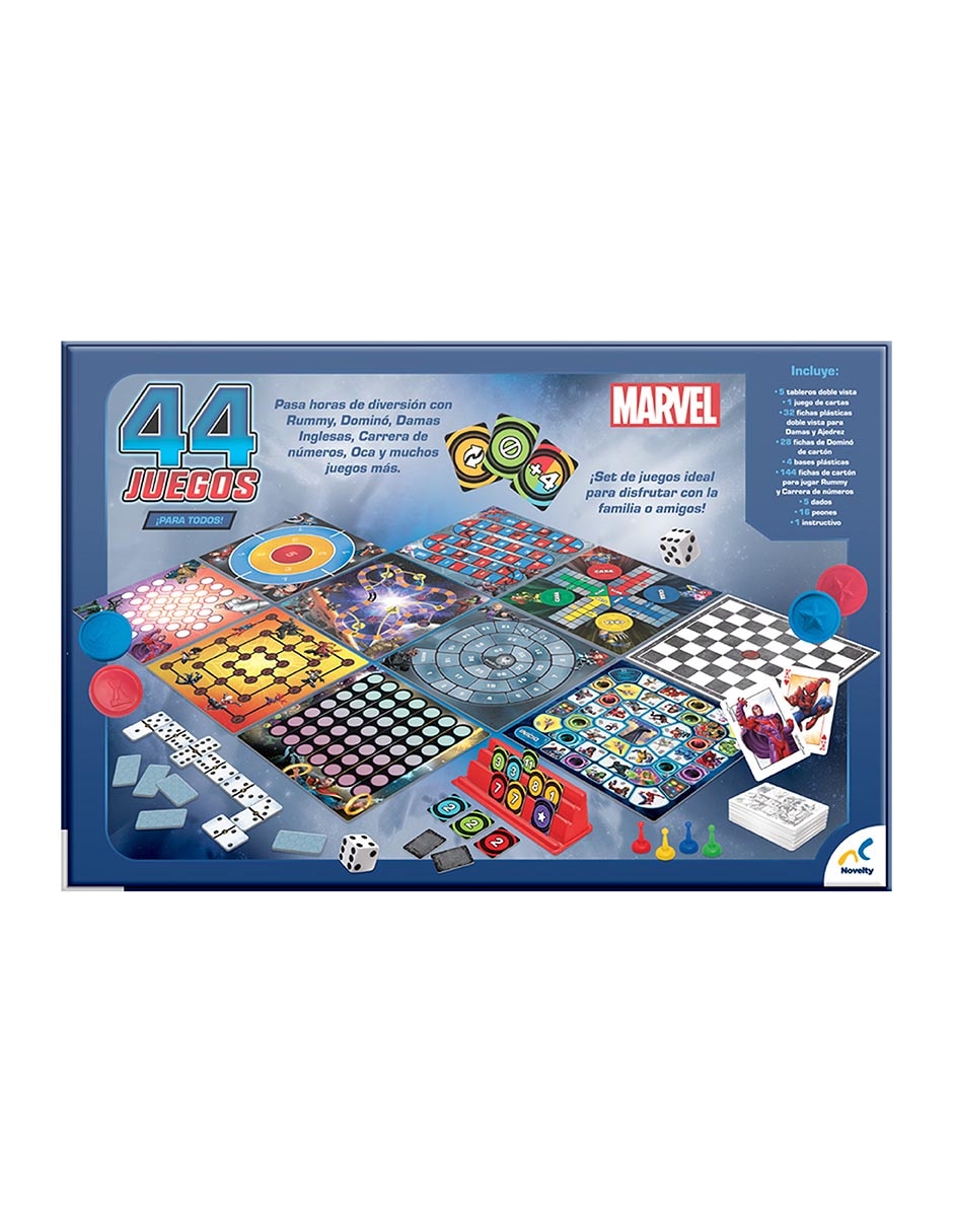 Set de juegos 44 juegos en 1 Marvel 4