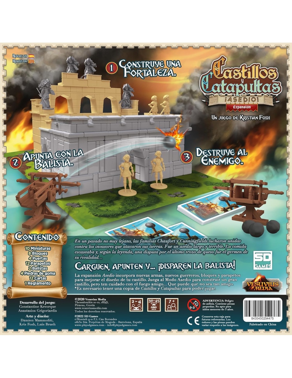 Expansión Castillos y Catapultas Asedio 3