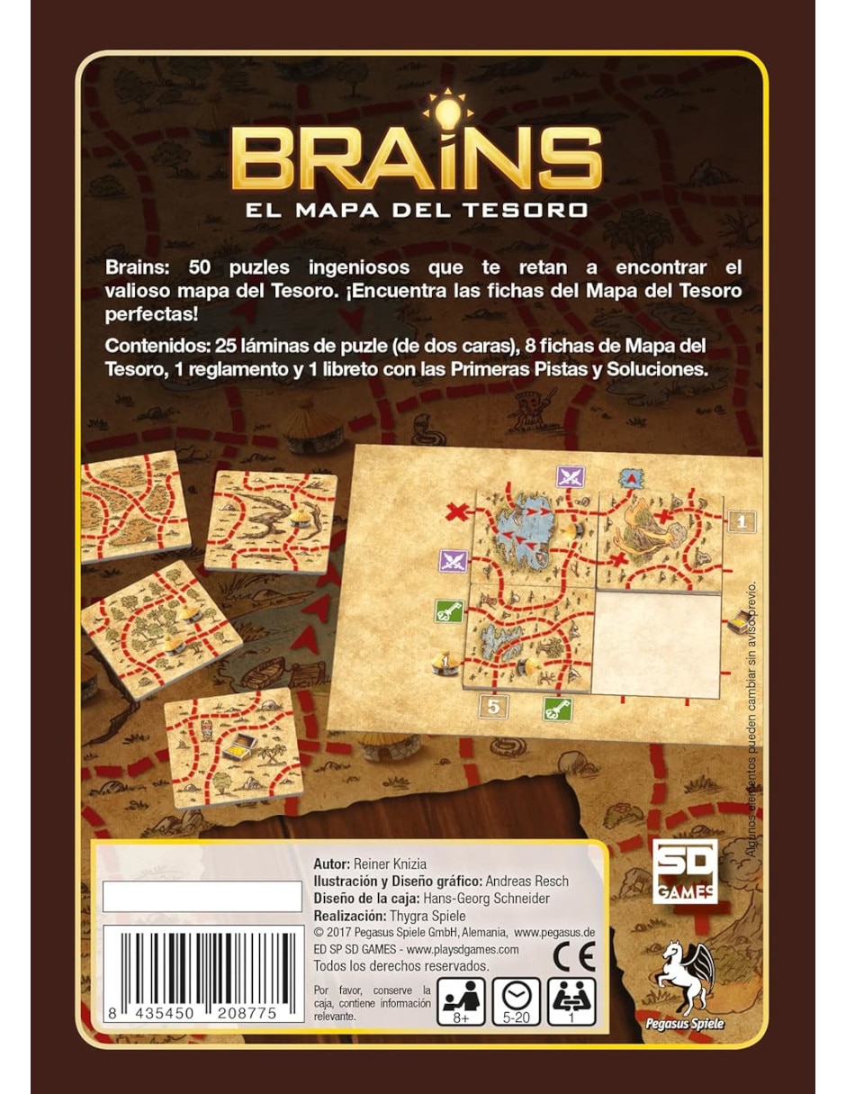 Brains: Mapa del Tesoro 3
