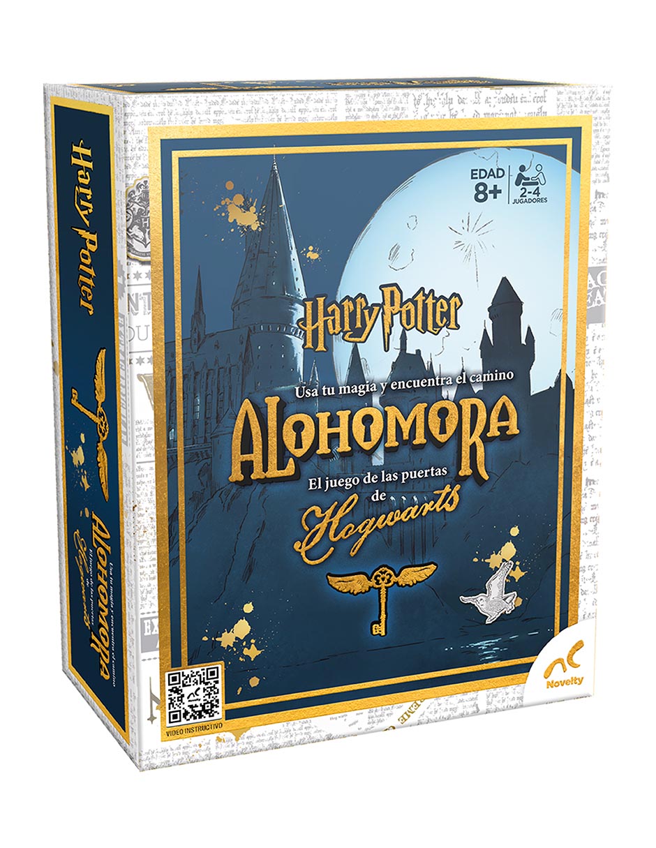 Alohomora el juego de las puertas de Hogwarts Harry Potter