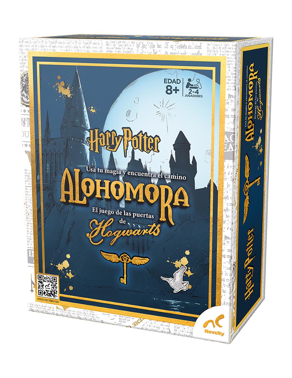 Alohomora el juego de las puertas de Hogwarts Harry Potter 2
