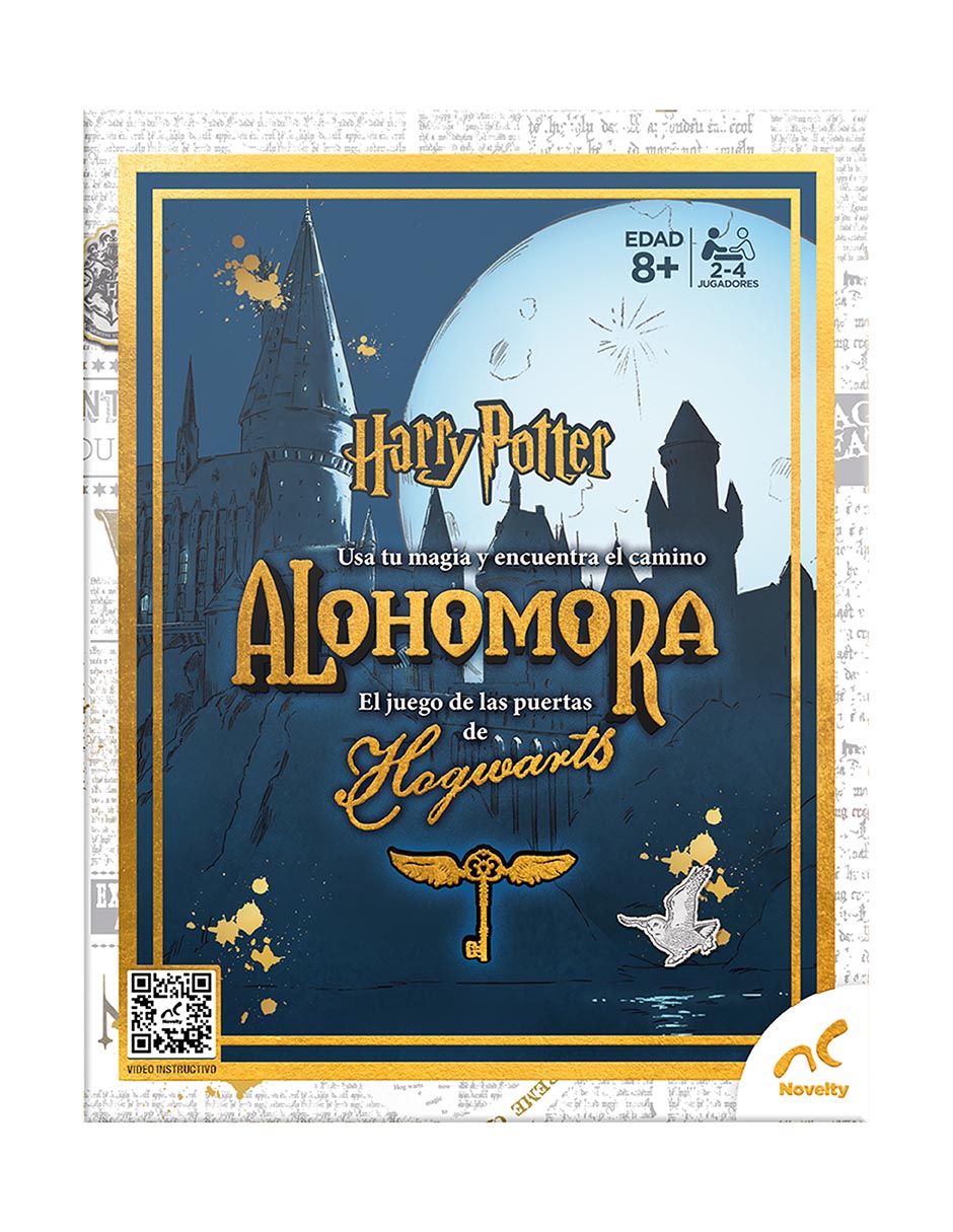 Alohomora el juego de las puertas de Hogwarts Harry Potter 3