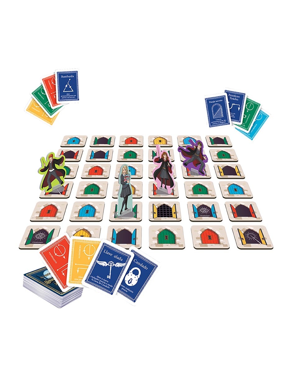Alohomora el juego de las puertas de Hogwarts Harry Potter 5