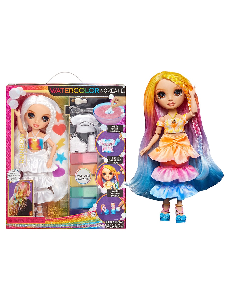 Muñeca Mga Color and Create 3