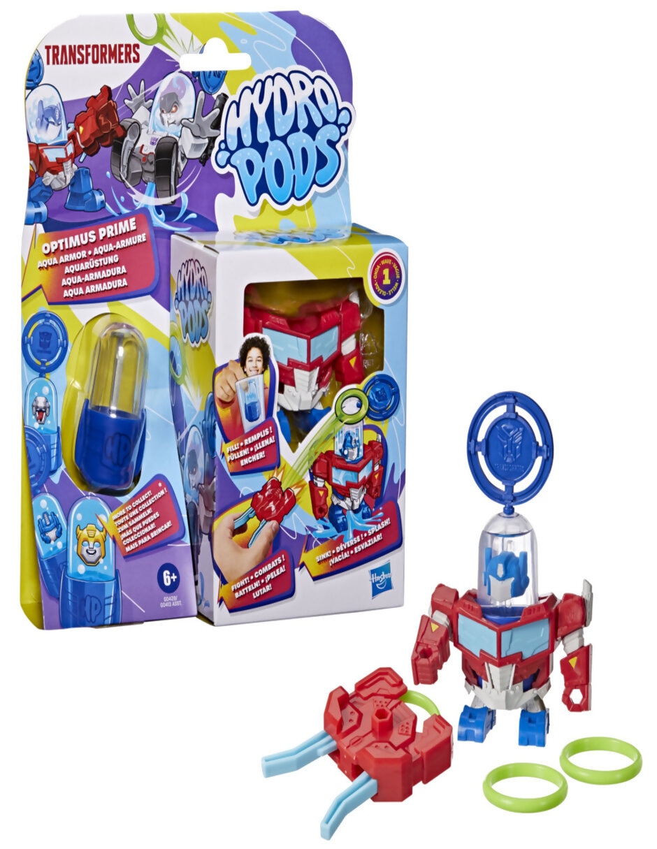 Figura de acción Transformers Optimus Prime collectors lanza agua 3