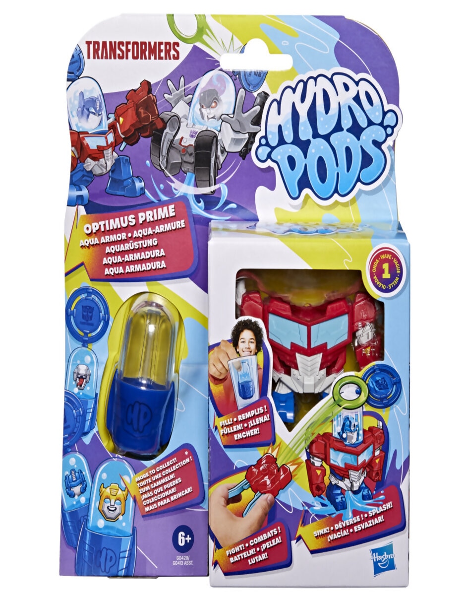Figura de acción Transformers Optimus Prime collectors lanza agua 4
