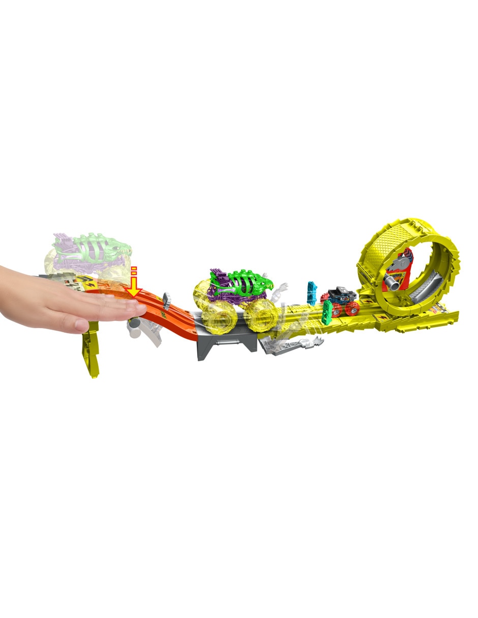 Pista armable Power Smashers Monster Trucks 4