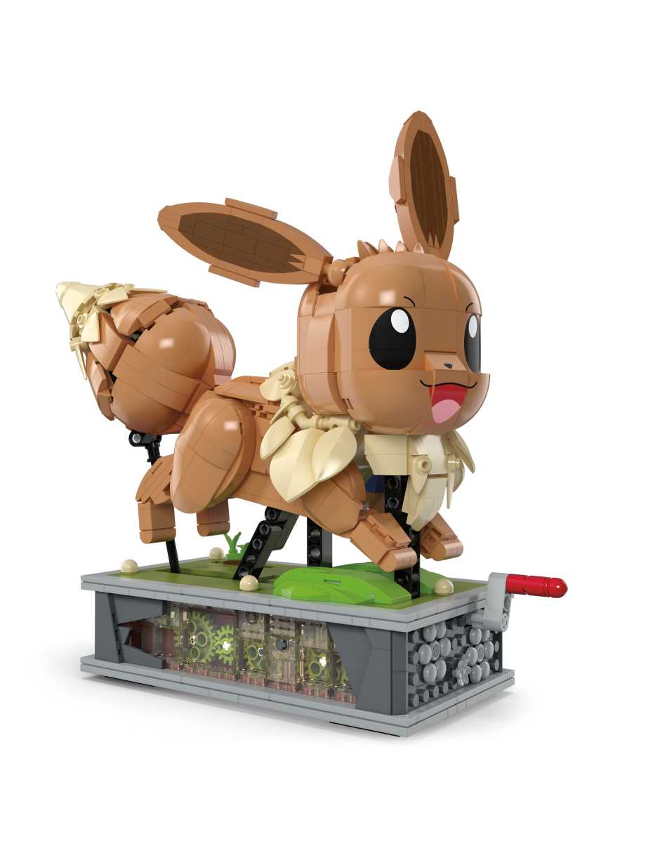 Mattel Mega Pokémon juguete de construcción Eevee con movimiento HTH71 2