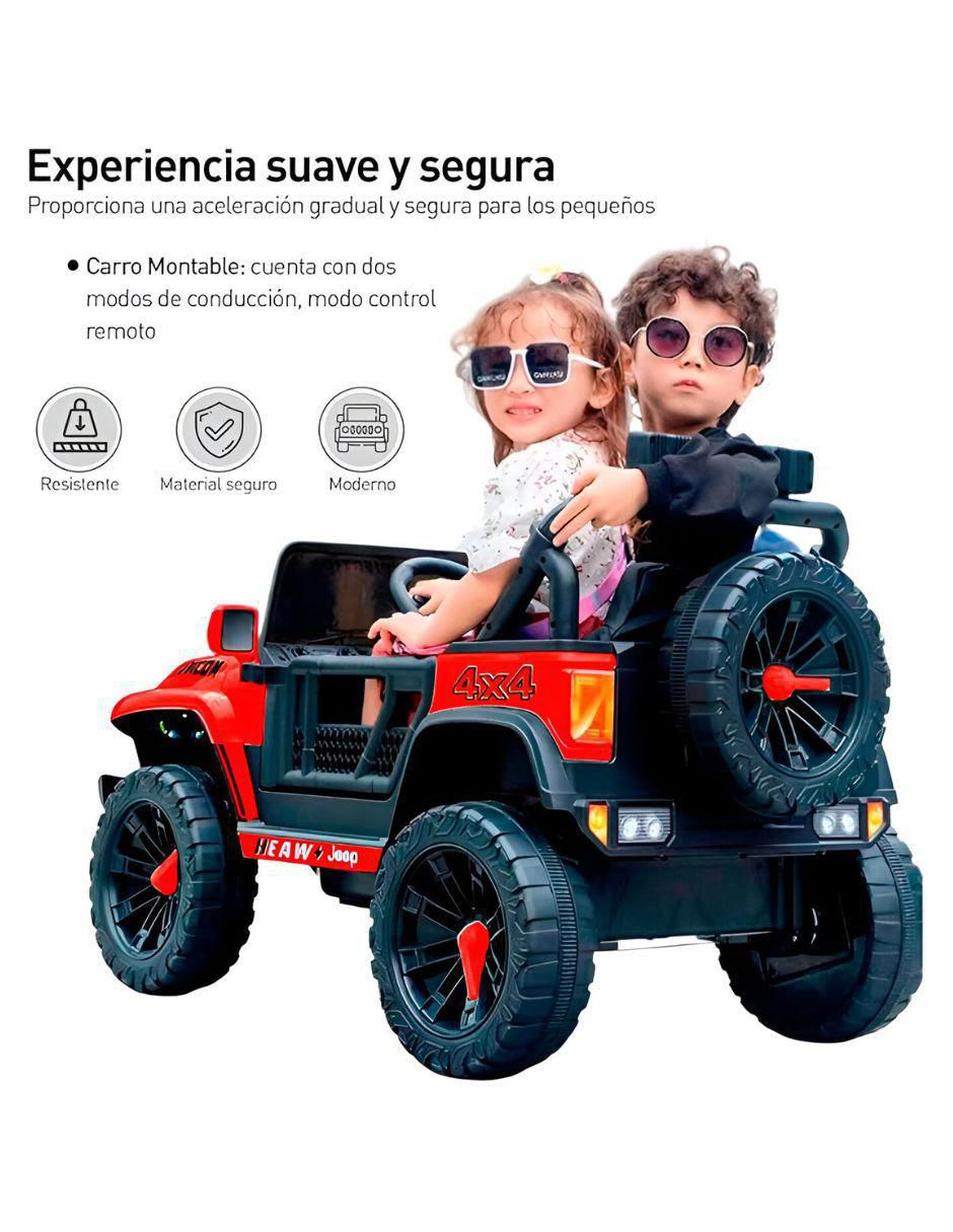 Automóvil montable   recargable 6