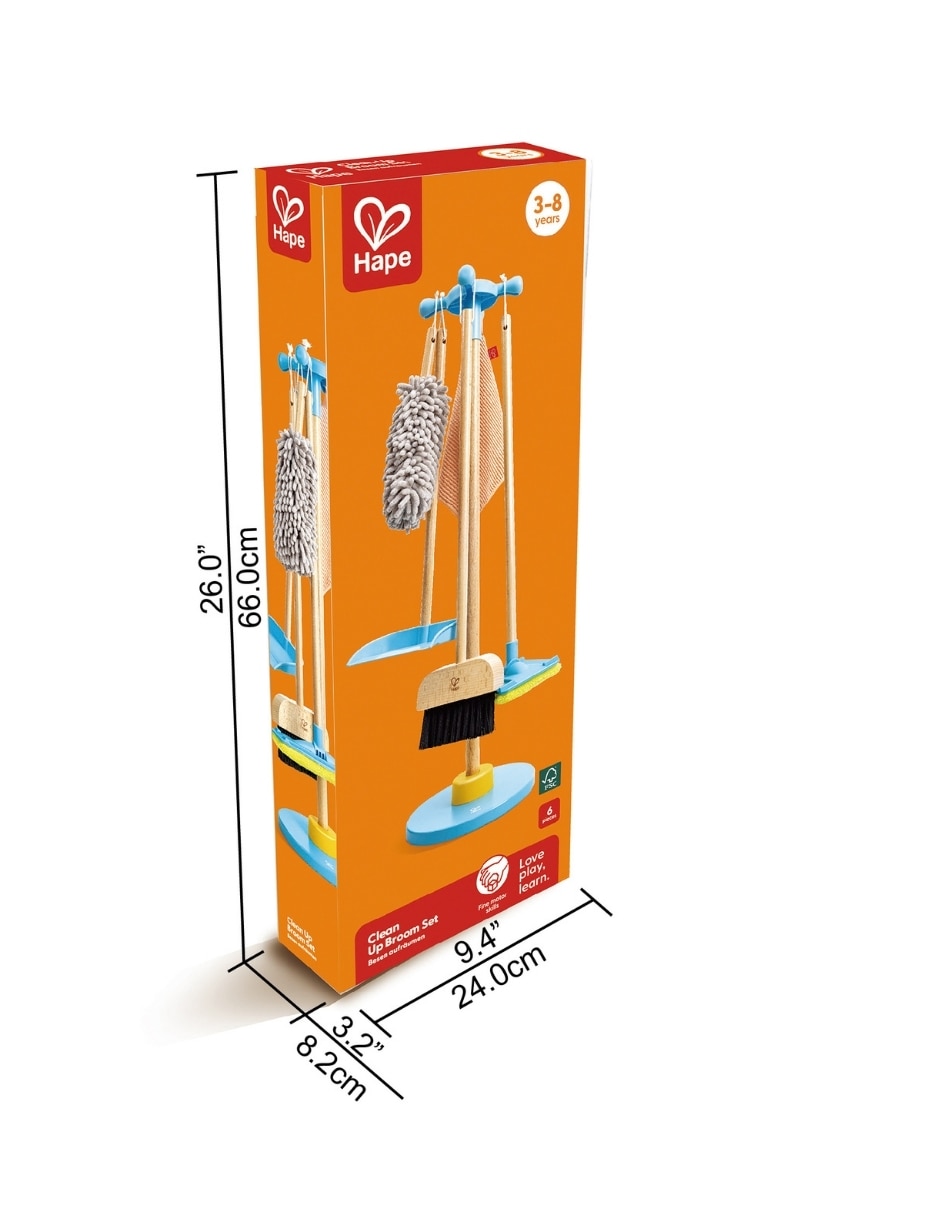 Kit de accesorios para limpiar de juguete 4