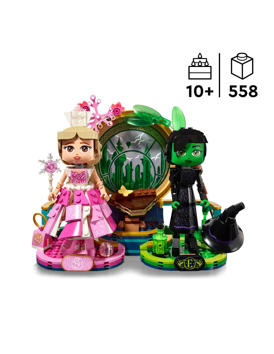 Figuras de Elphaba y Glinda 75682 3