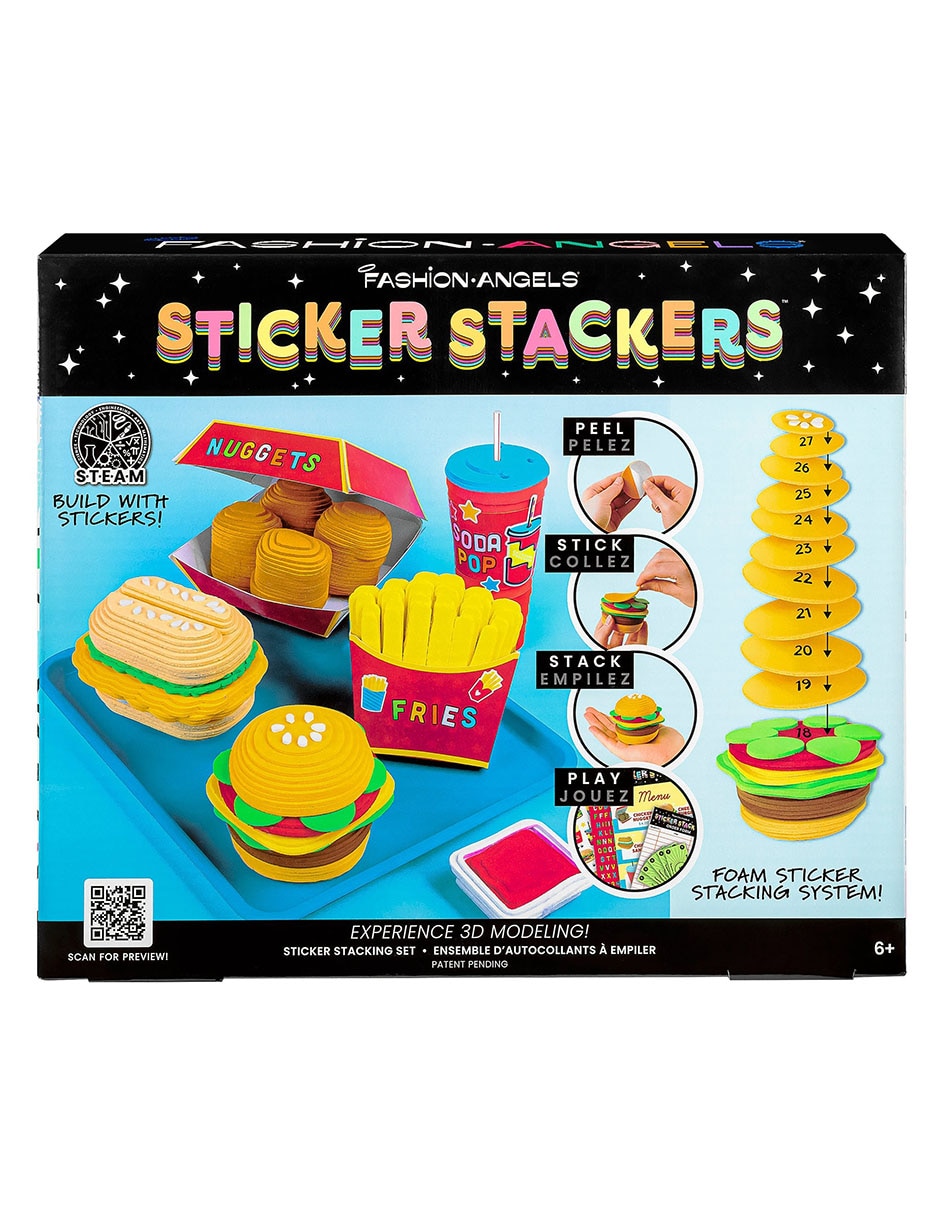 Fashion Angels Stickers Stackers Fast Food 2