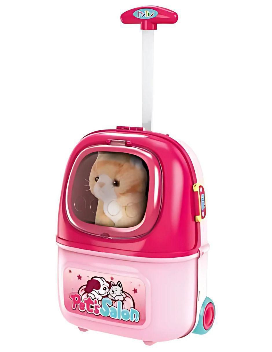 Mochila Salón Porta Mascota juego de rol para niños 2