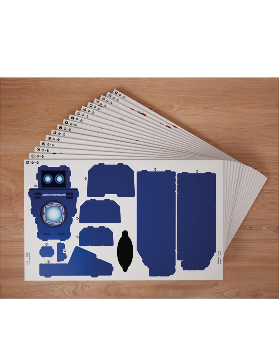 Rompecabezas Caricaturas SM Puzz 4D Optimus Prime 300 piezas 3