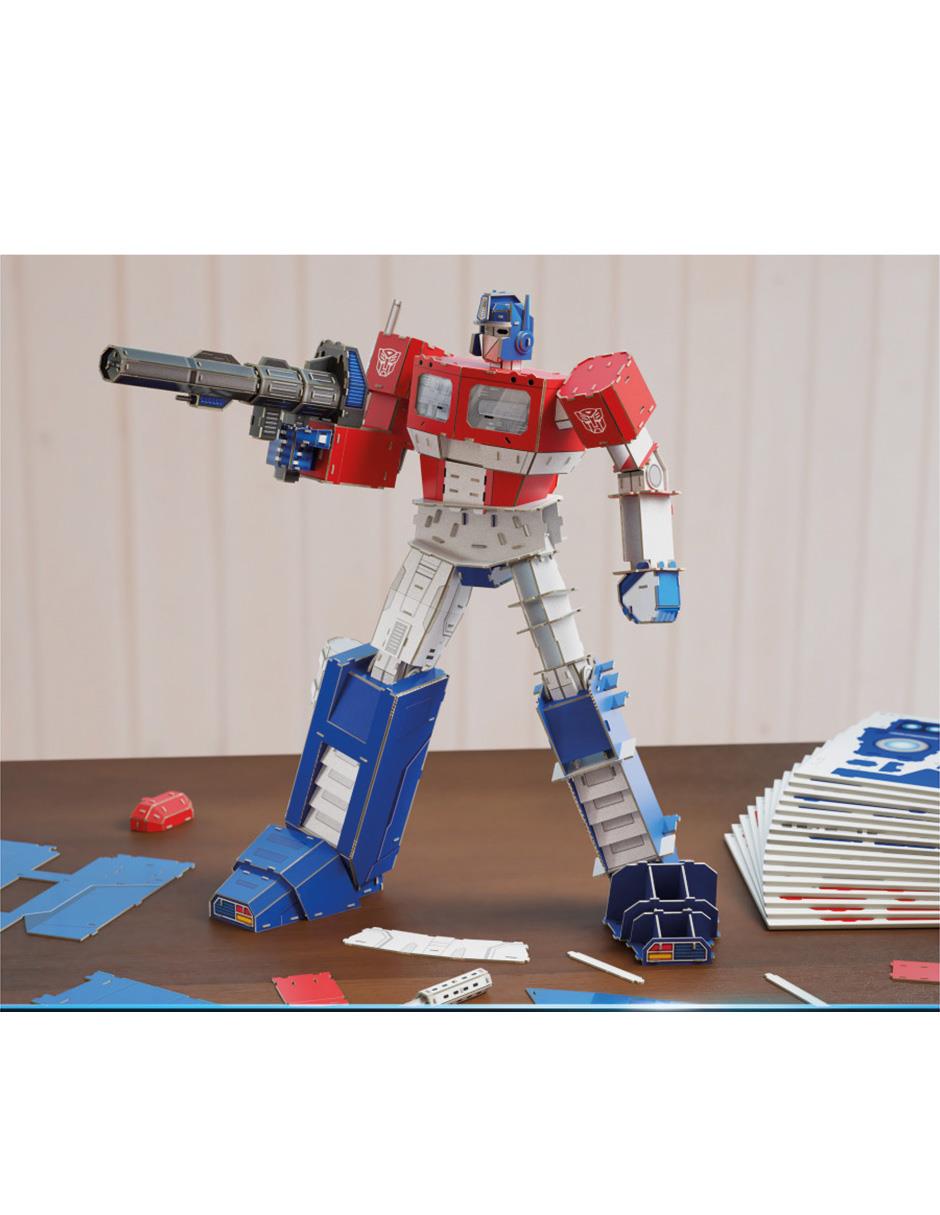 Rompecabezas Caricaturas SM Puzz 4D Optimus Prime 300 piezas 4