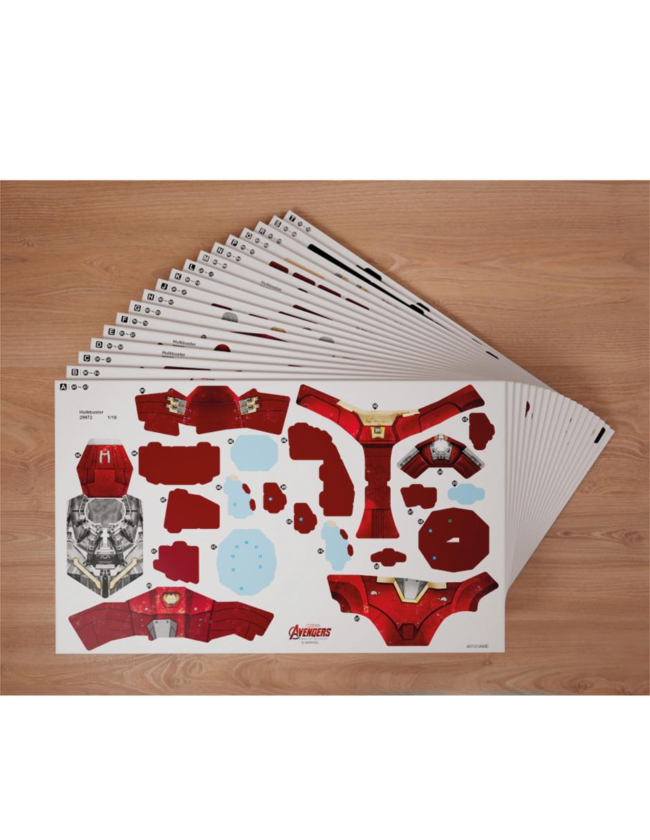 Rompecabezas Superhéroes SM 4D Puzz 4D HulkBuster 300 piezas 3