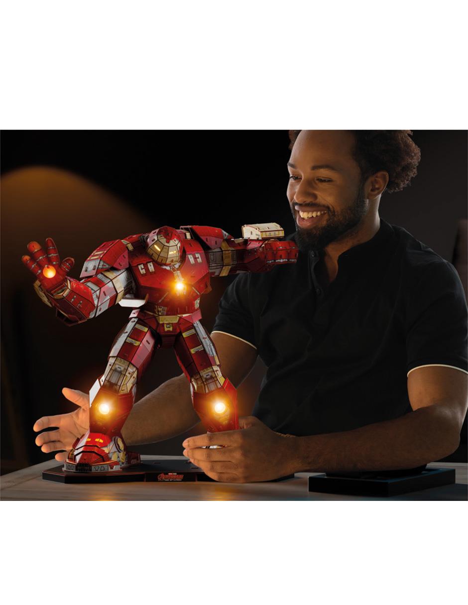 Rompecabezas Superhéroes SM 4D Puzz 4D HulkBuster 300 piezas 5