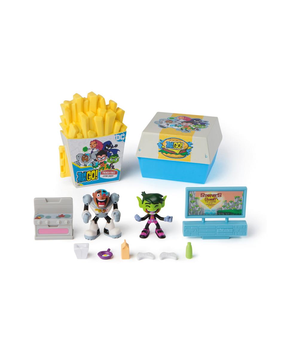 Set figuras accion articulada Teen Titans Go Spin Master Toys R Us