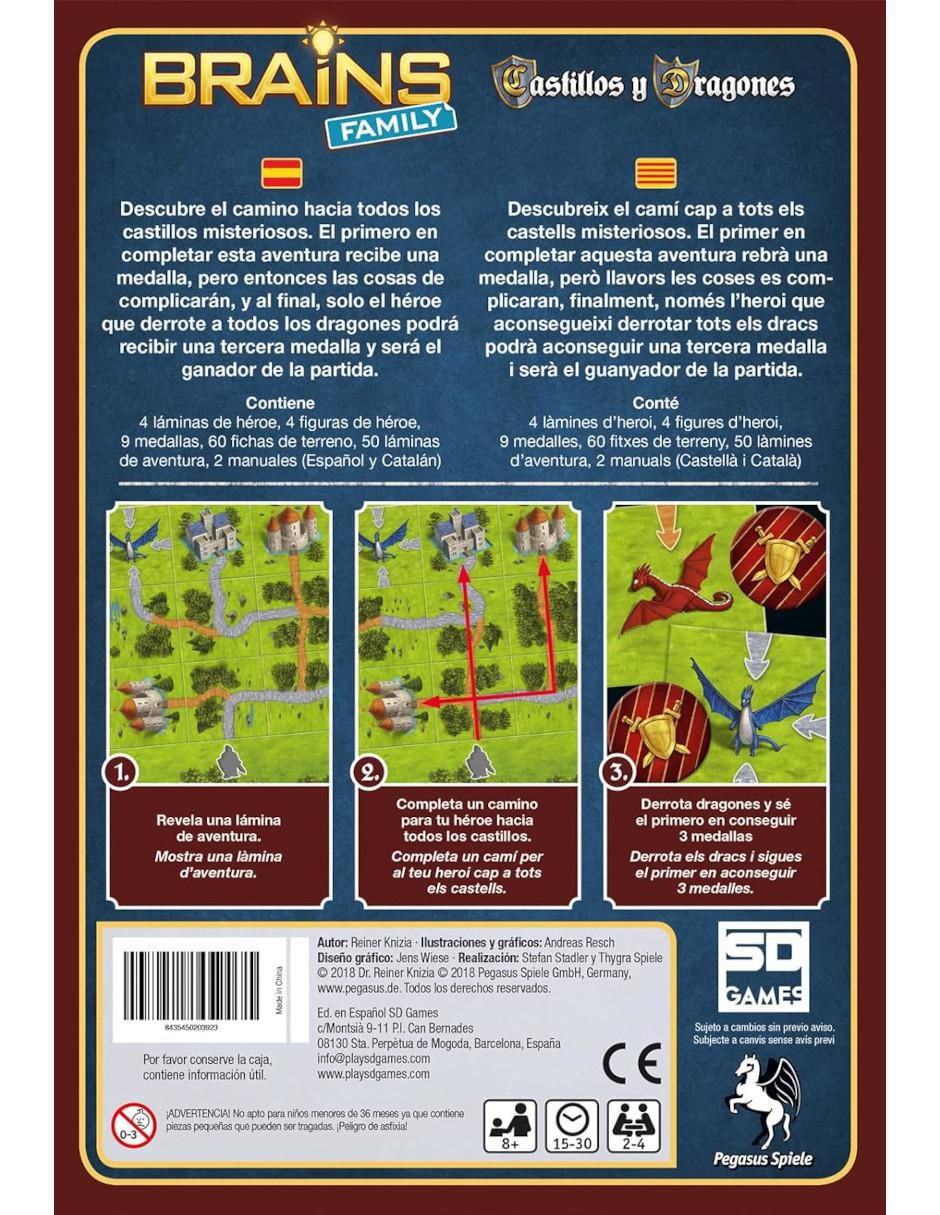 Brains: Castillos y Dragones 2