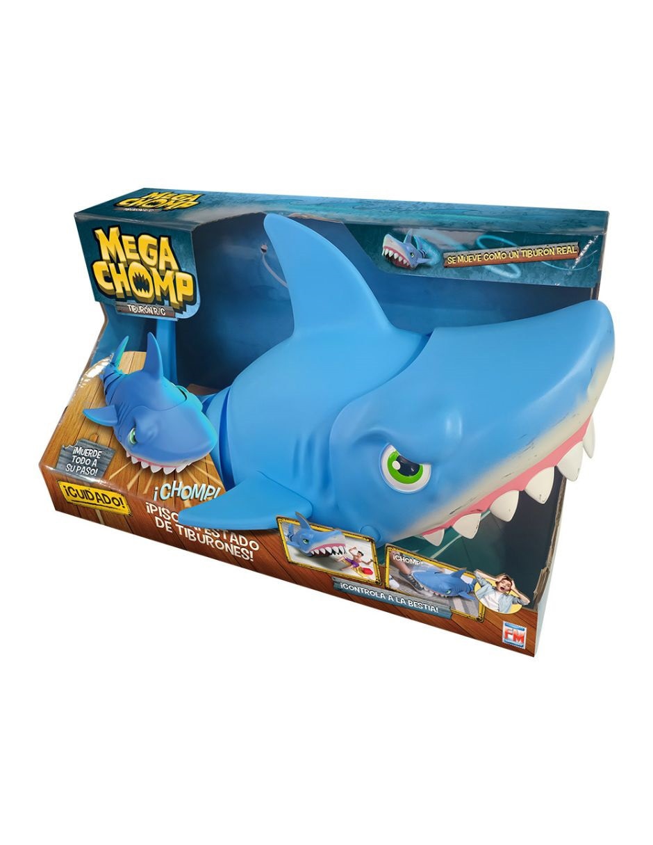 Vehículo de control remoto mega chomp Tiburón 3