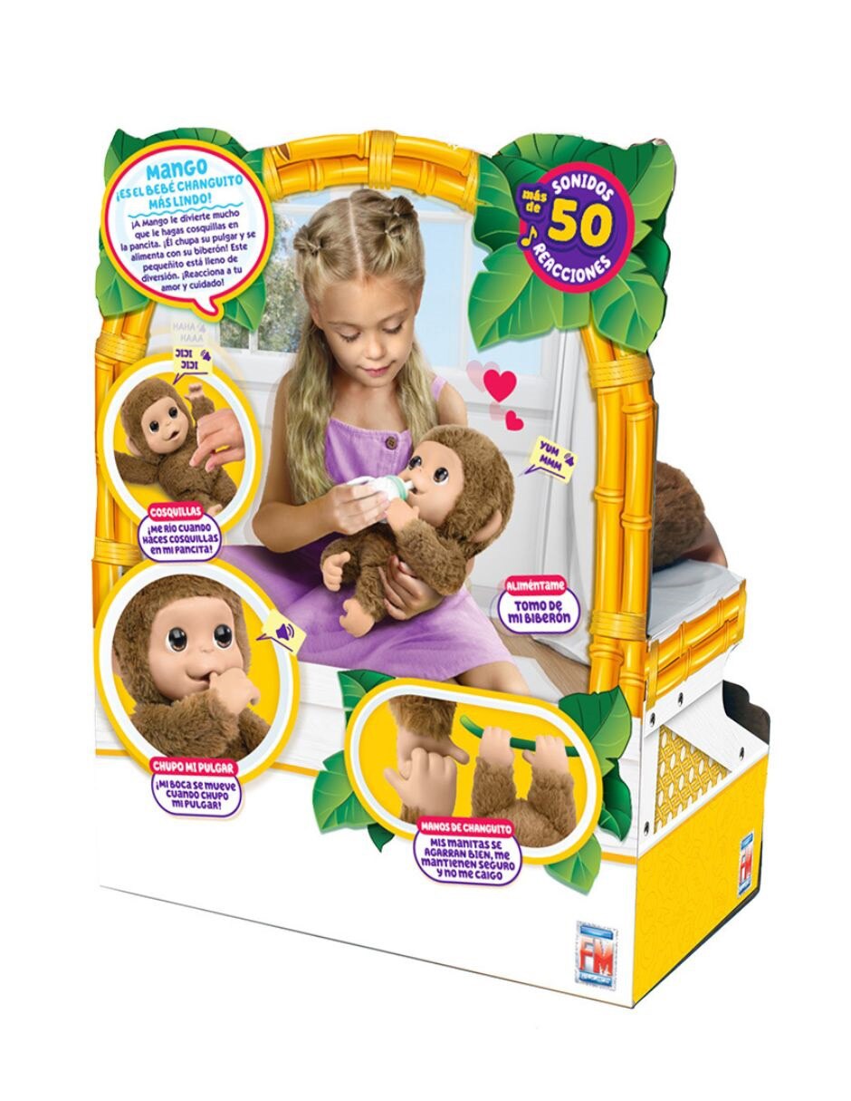 Peluche de Little Live Pets Mono Fotorama de 30 cm Toys 