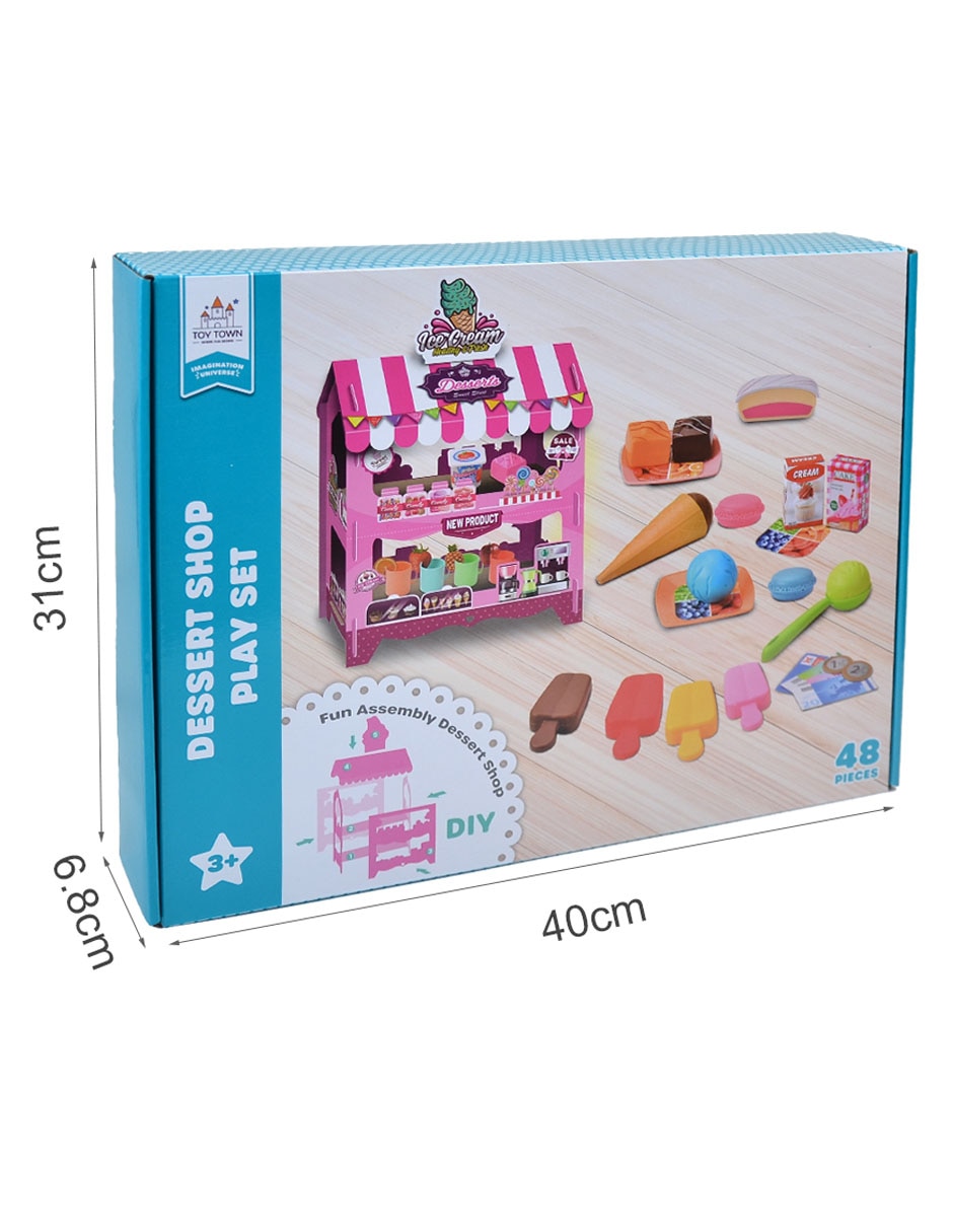 Accesorio para muñeca dessert shop play set 7