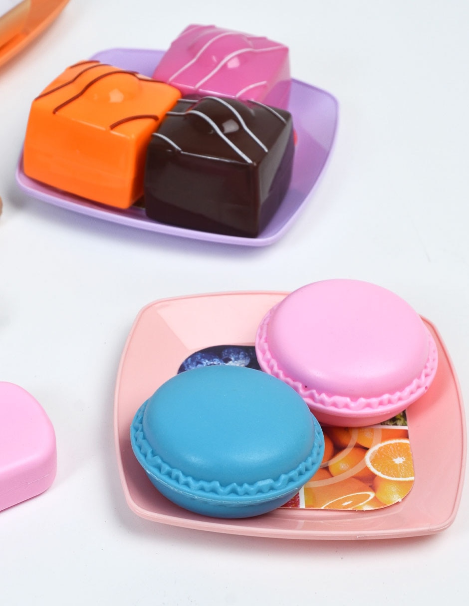 Accesorio para muñeca dessert shop play set 3