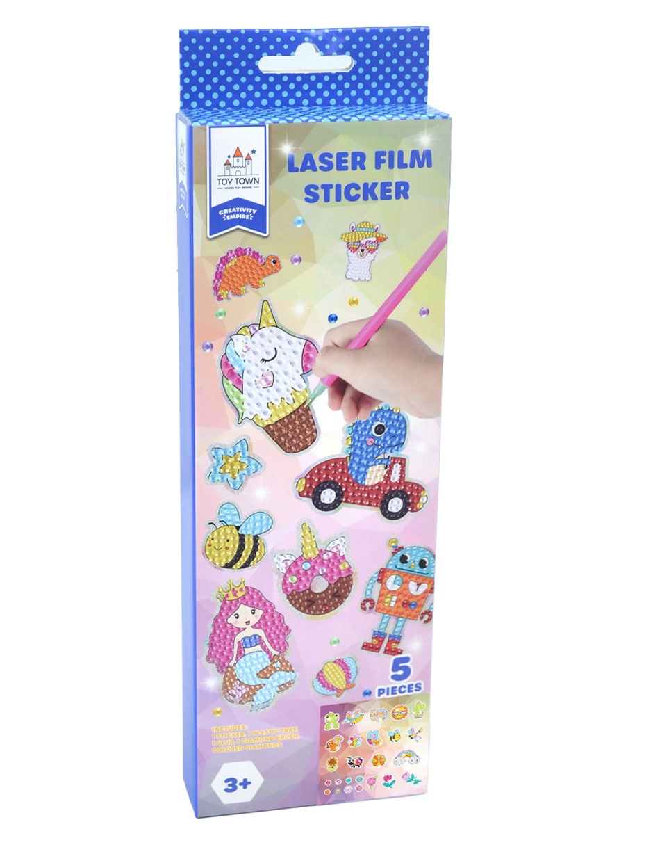 Laser film sticker 5