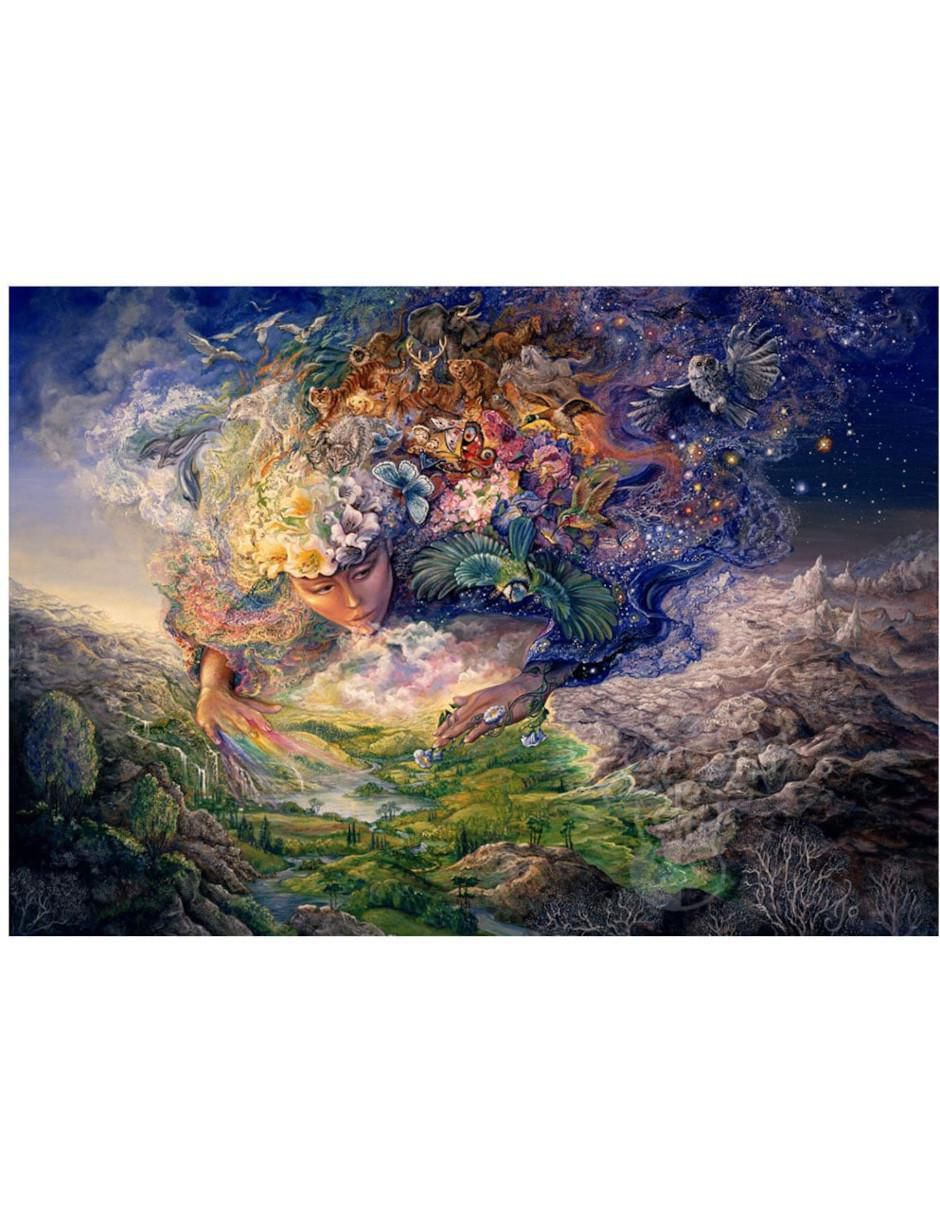Rompecabezas Hadas mágicas Josephine Wall - Breath of Gaia 1500 piezas 2