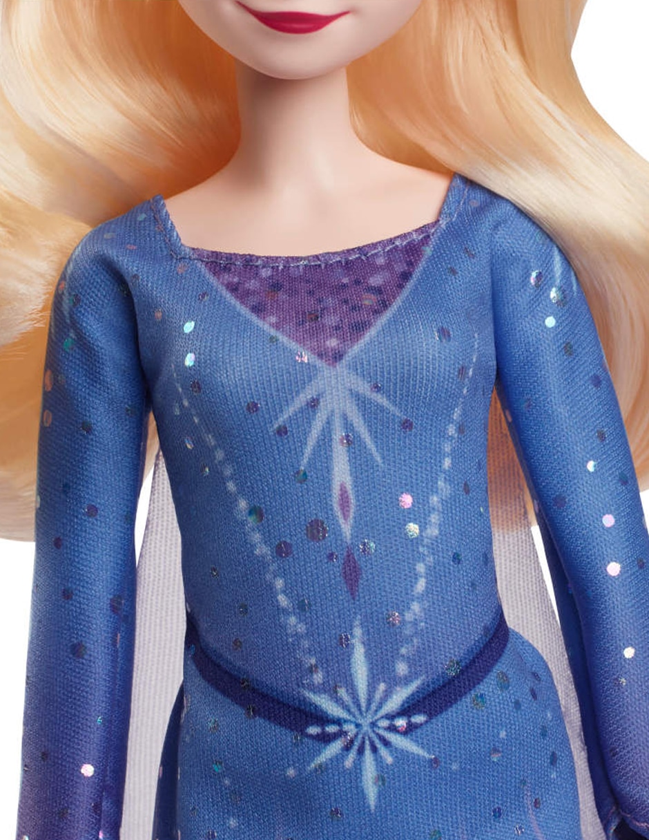 Muñeca Frozen Elsa Patinaje Sobre Hielo 3