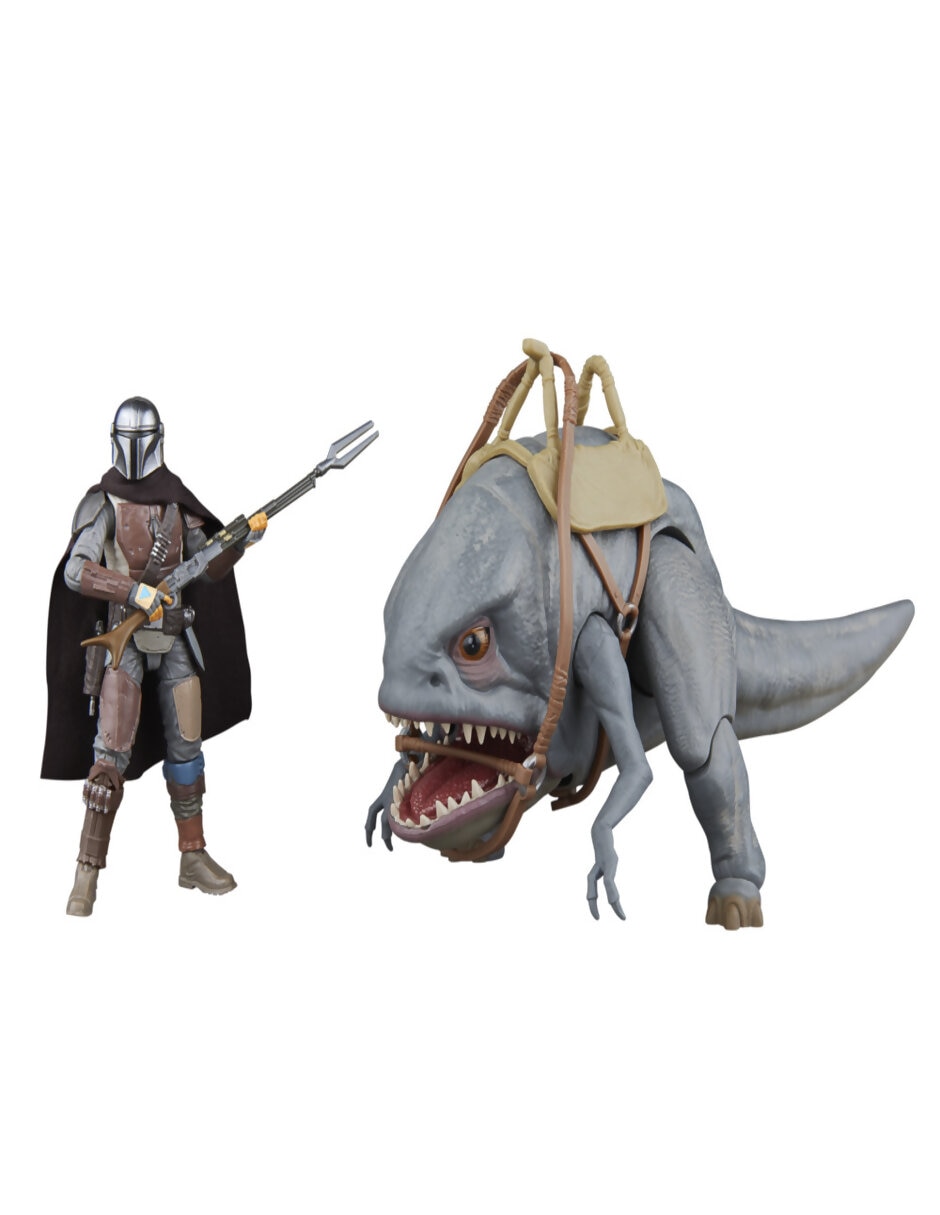 Set figuras acción articulada The Mandalorian The Mandalorian & Grogu vintage Star Wars