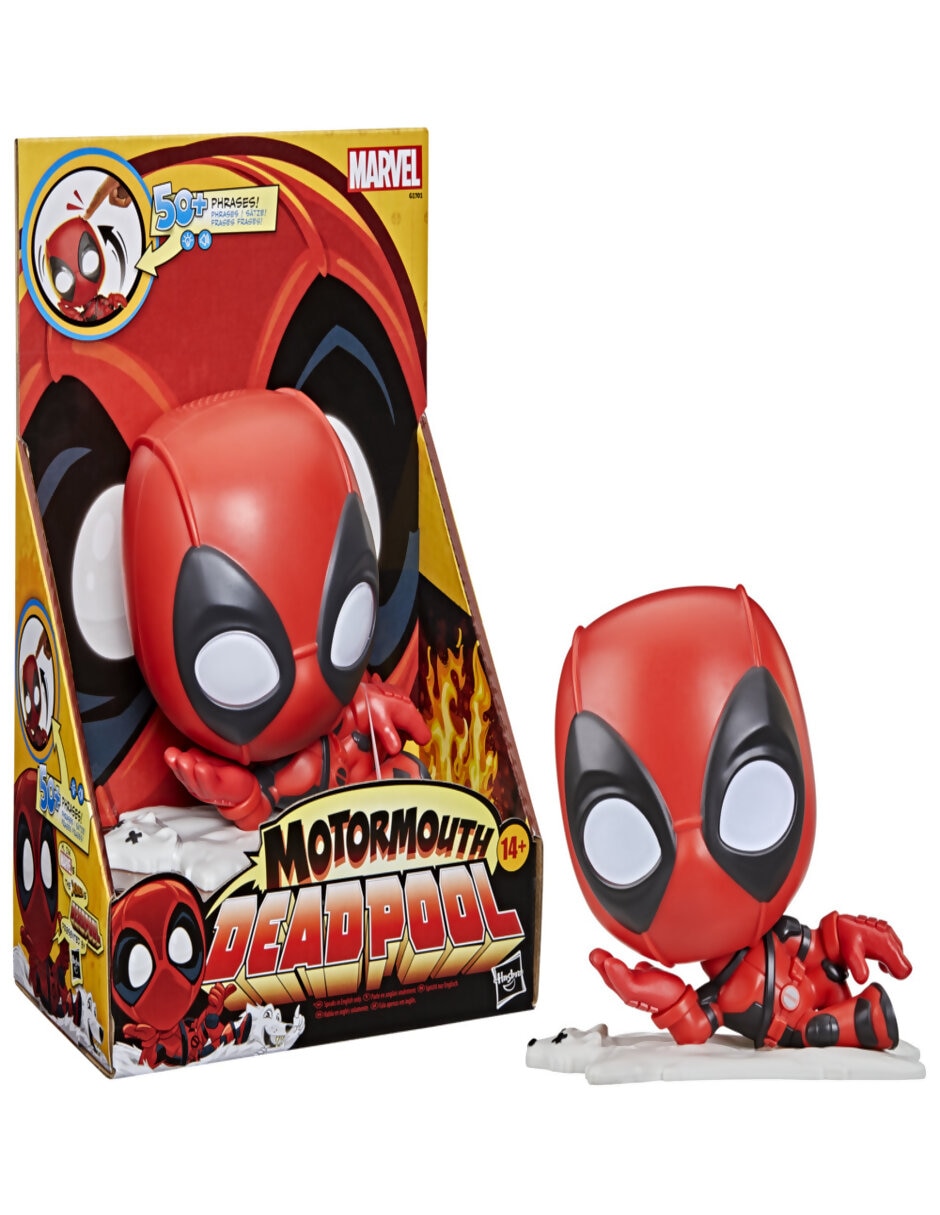 Figura de acción Deadpool collectors con luz y sonido 2
