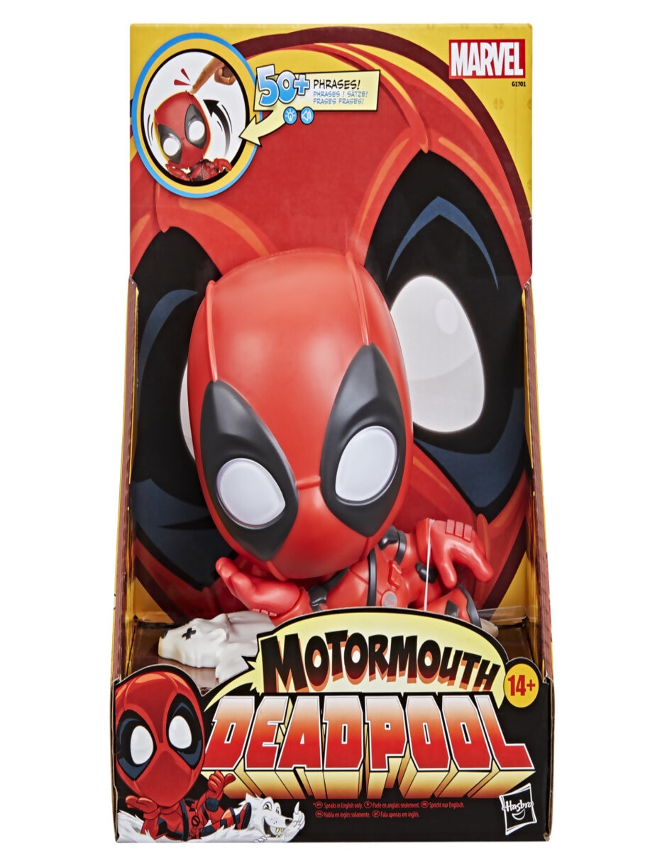 Figura de acción Deadpool collectors con luz y sonido 4