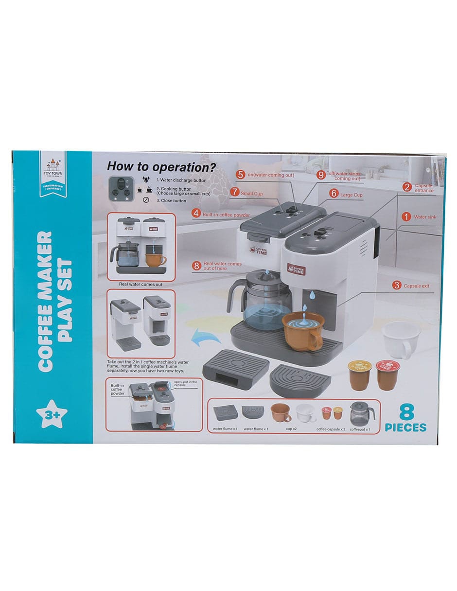 Juego de cafetera juego de rol para niños 3
