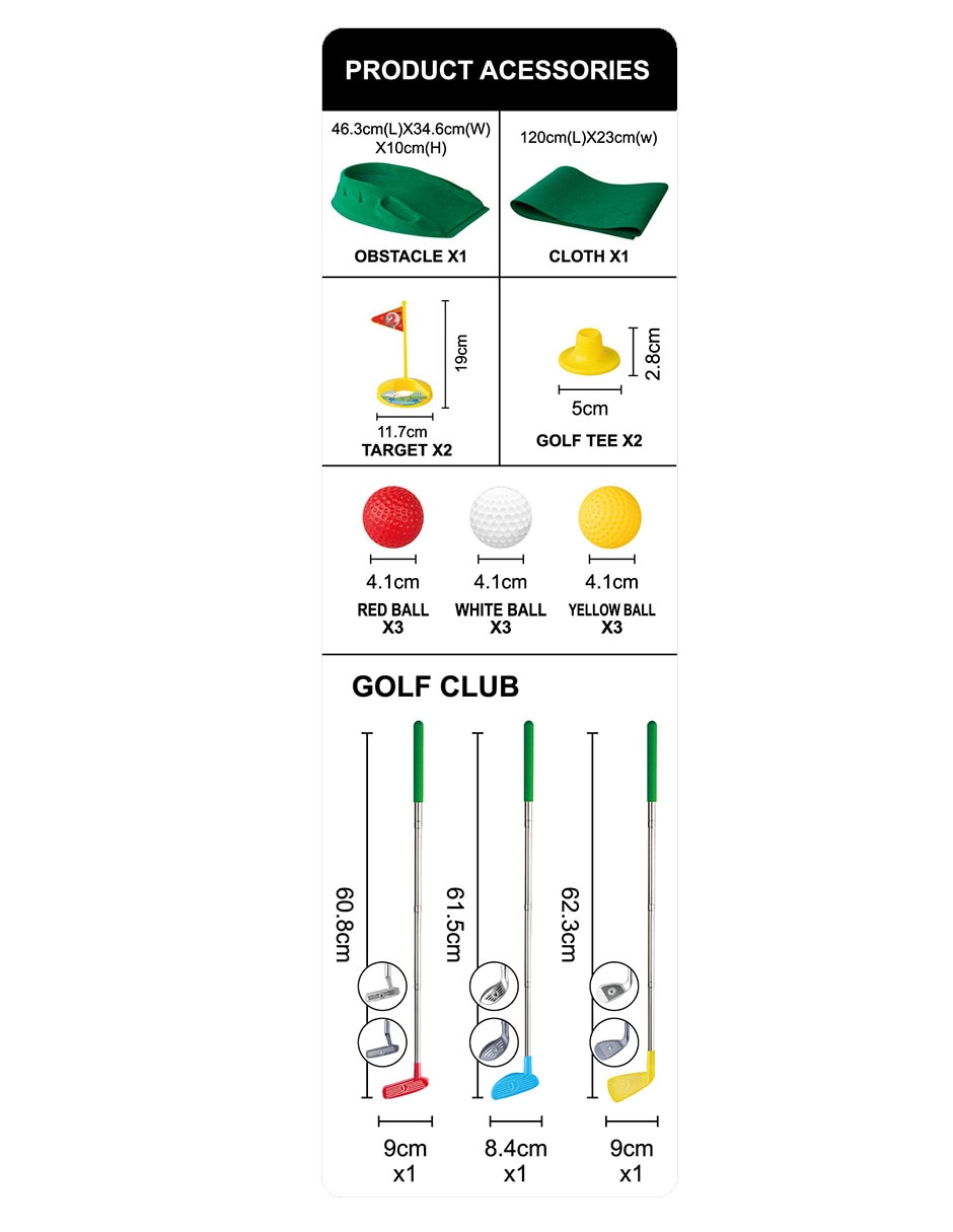 Set de mini golf 5