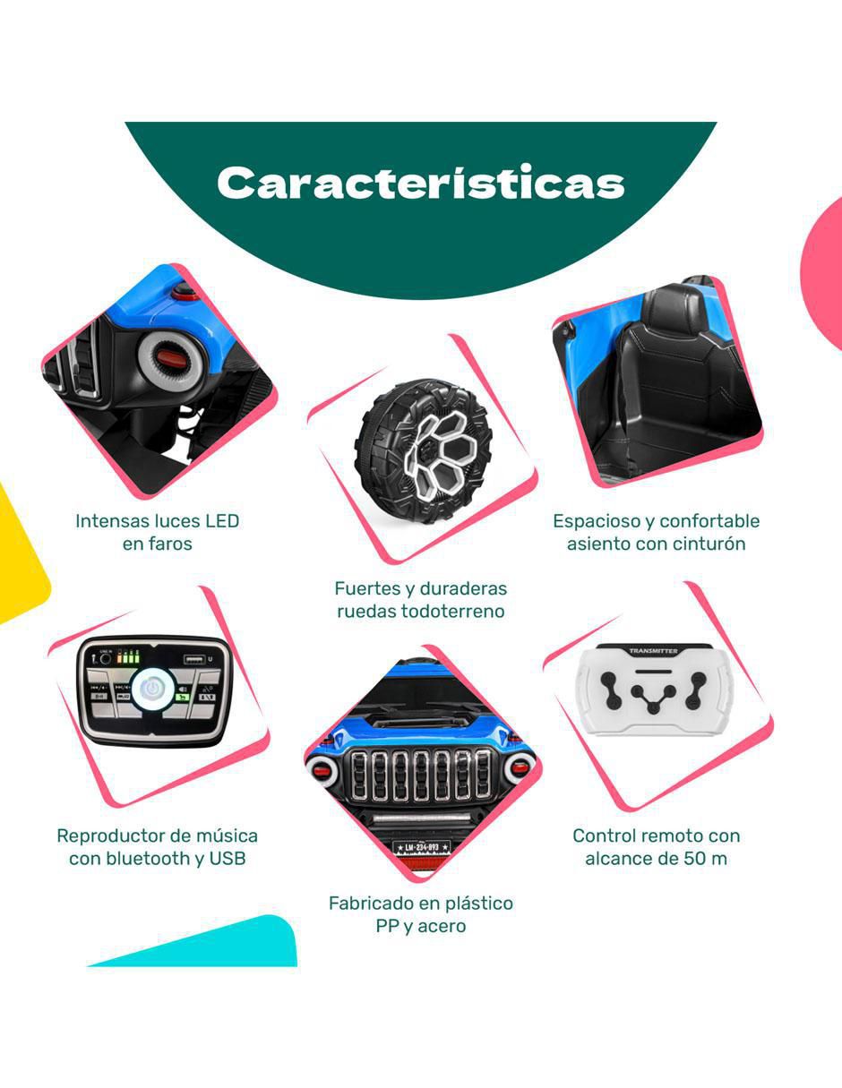Automóvil montable de batería 2