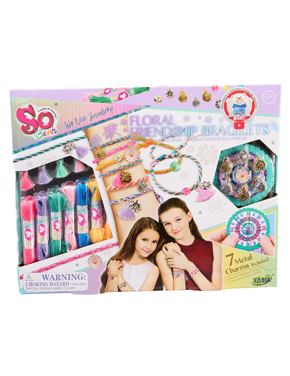 Pulseras de la amistad Floral Friendship Bracelets 8