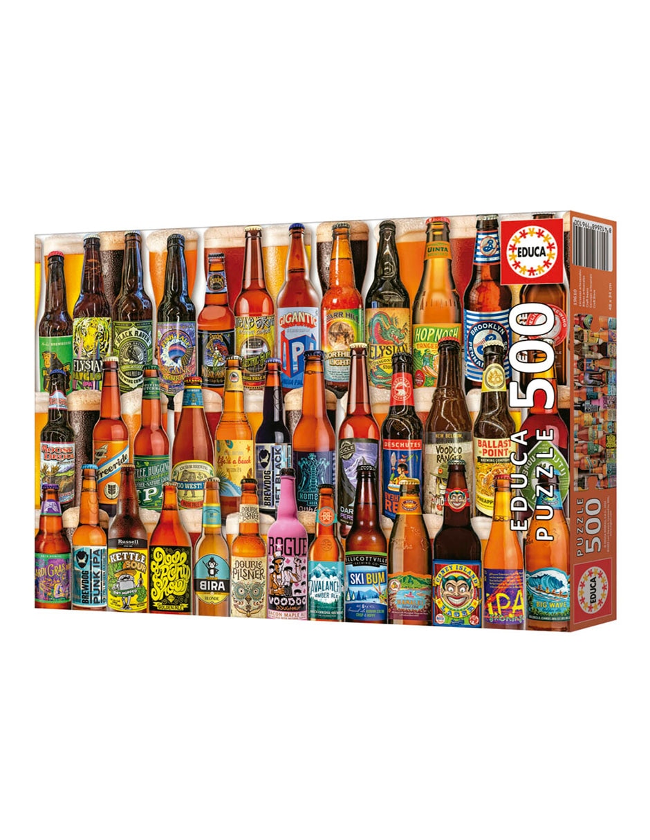 Rompecabezas cervezas Educa Puzzle 500 piezas 3