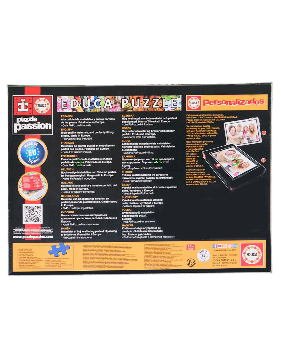 Rompecabezas Amsterdam Educa Puzzle 1000 piezas 3