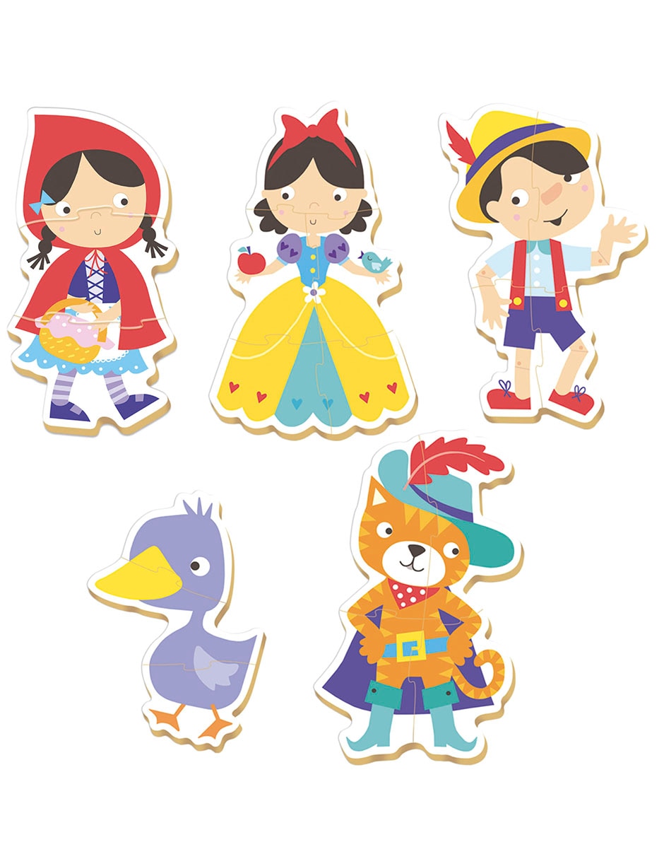 Rompecabezas cuentos Baby Puzzle Erase una vez 19 piezas 2