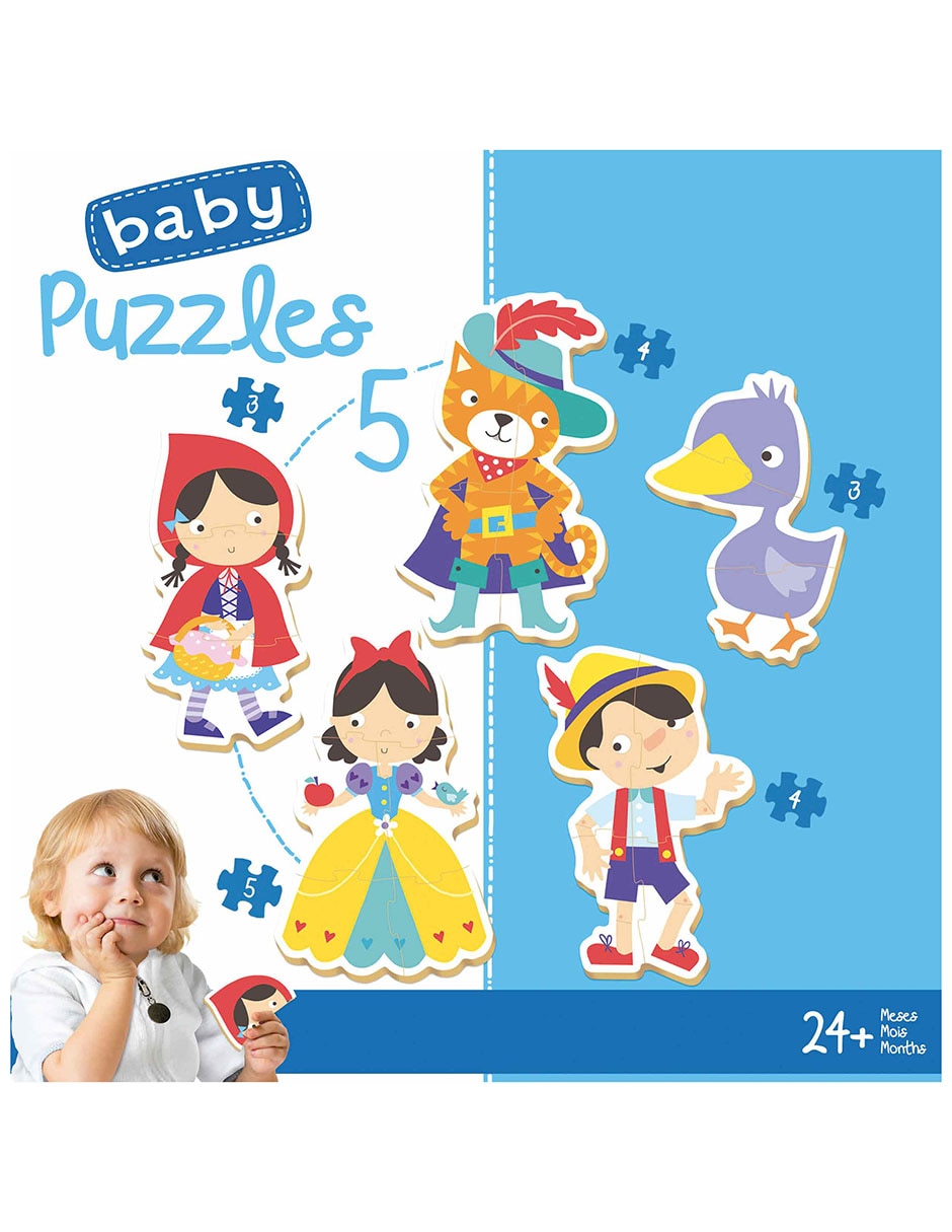 Rompecabezas cuentos Baby Puzzle Erase una vez 19 piezas 3
