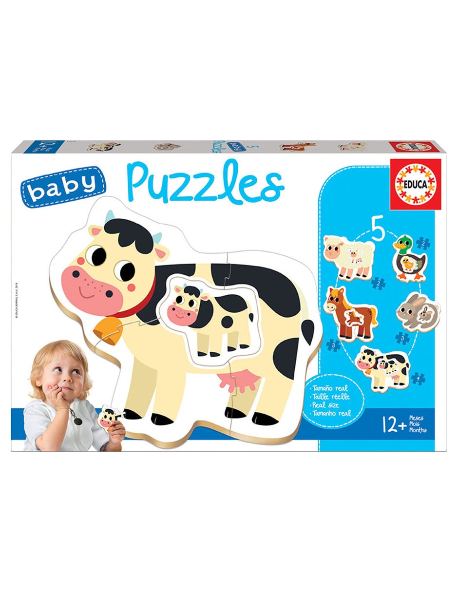 Rompecabezas Baby Puzzles 14 piezas