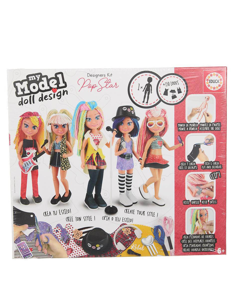 My Model Doll Design Pop juego arte y manualidades para niña My Model Doll Design Pop juego arte y manualidades para niña