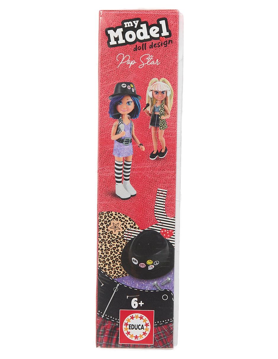 My Model Doll Design Pop juego arte y manualidades para niña 3