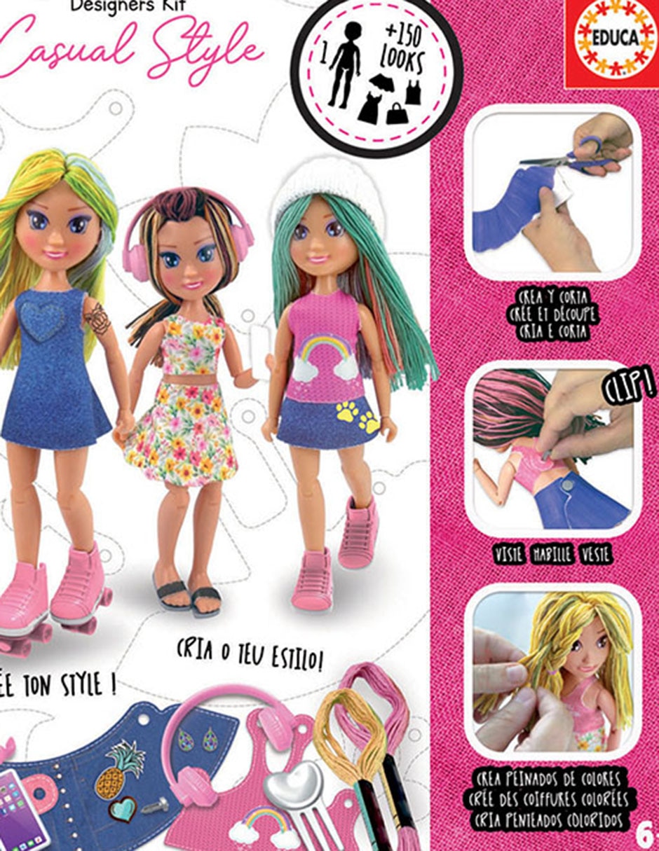 My Model Doll Design juego arte y manualidades para niña 2