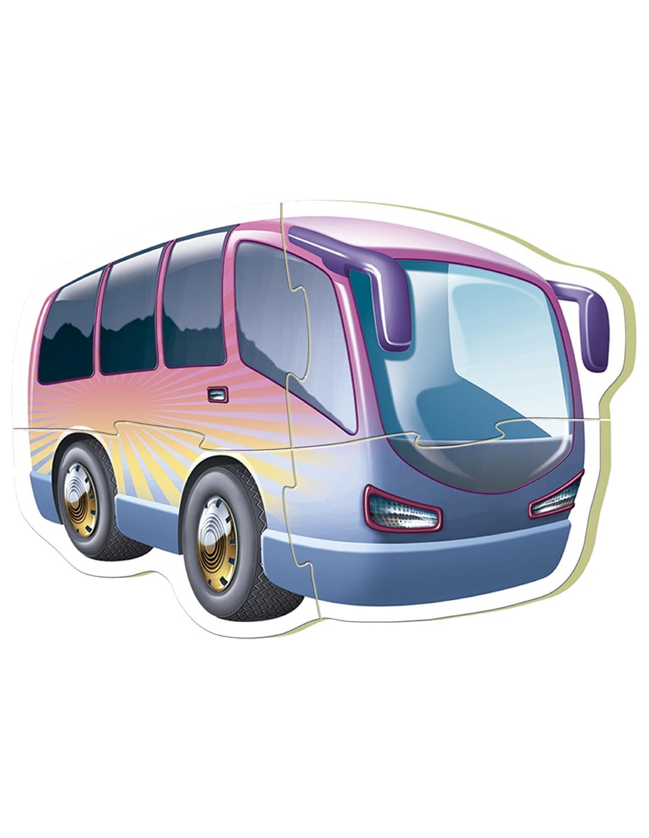 Rompecabezas vehiculos Baby Puzzles 19 piezas 3